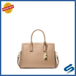 Medium Satchel Bag Structured Top Handle Crossbody Strap Daily Essentials